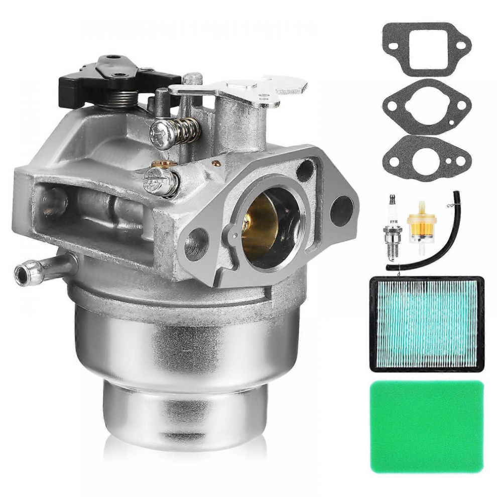 GCV160 Carburetor + Air Filter Spark Plug Compatible with GCV160 Engine HRB216 HRR216 HRS216 HRT216 HRZ216 Lawn Mower Engine Lawn
