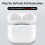 Compatible with Apple AirPods 4 Charging Case Bluetooth Earphone USB-C Port Wireless Charging Box 3
