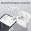 Compatible with Apple AirPods 4 Charging Case Bluetooth Earphone USB-C Port Wireless Charging Box 5