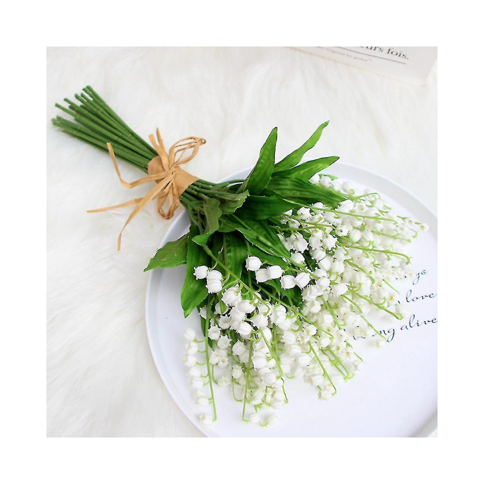 Artificial Lily Of The Valley Flower Family Garden Wedding Decoration Home-image-OPC-PJHVBN9-NEW