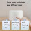 Portable Ultrasonic Retainer Cleaner Machine compatible Dentures Retainer Mouth Guard Aligner Whiten 4
