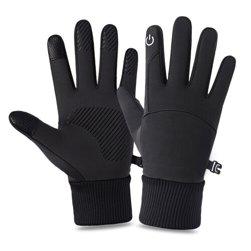 Winterhandschuhe Schwarz M Touchscreen rutschfest 1