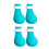 4PCS Silicone Cat Foot Covers, Adjustable, Blue, Scratch Prevention 11
