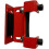 Drum Booster Electronic Drum Pad E-Drum Bass Drum Pedal Stand Lifter Red Adjustable Height Platform for Drummers 4