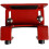 Drum Booster Electronic Drum Pad E-Drum Bass Drum Pedal Stand Lifter Red Adjustable Height Platform for Drummers 3