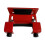 Drum Booster Electronic Drum Pad E-Drum Bass Drum Pedal Stand Lifter Red Adjustable Height Platform for Drummers 1