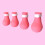 4PCS Silicone Cat Foot Cover, Adjustable Pink Scratch Protector 6