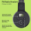 Foldable FM Radio Headphones with Best Reception, 50-108MHz Frequency Range 2