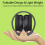 Foldable FM Radio Headphones with Best Reception, 50-108MHz Frequency Range 5