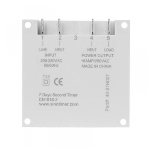 1 Second Interval 12V Digital LCD Timer Switch Weekly Programmable Time Relay Programmer CN101S 2