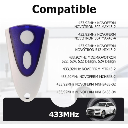 Garage door opener remote control 2-pack 2