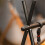 Aluminum Alloy Folding Camping Rack Black with 6 Hooks 4