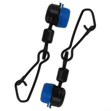 Feeder Bead Link Quick Change Space Beans Swivel Connectors 8# Size for Carp Fishing (10 Pack)