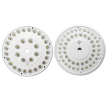 (Type A: 32 LED) 32/48 LED Solar Flag Pole Light Super Bright Night Light Camping Yard Garden