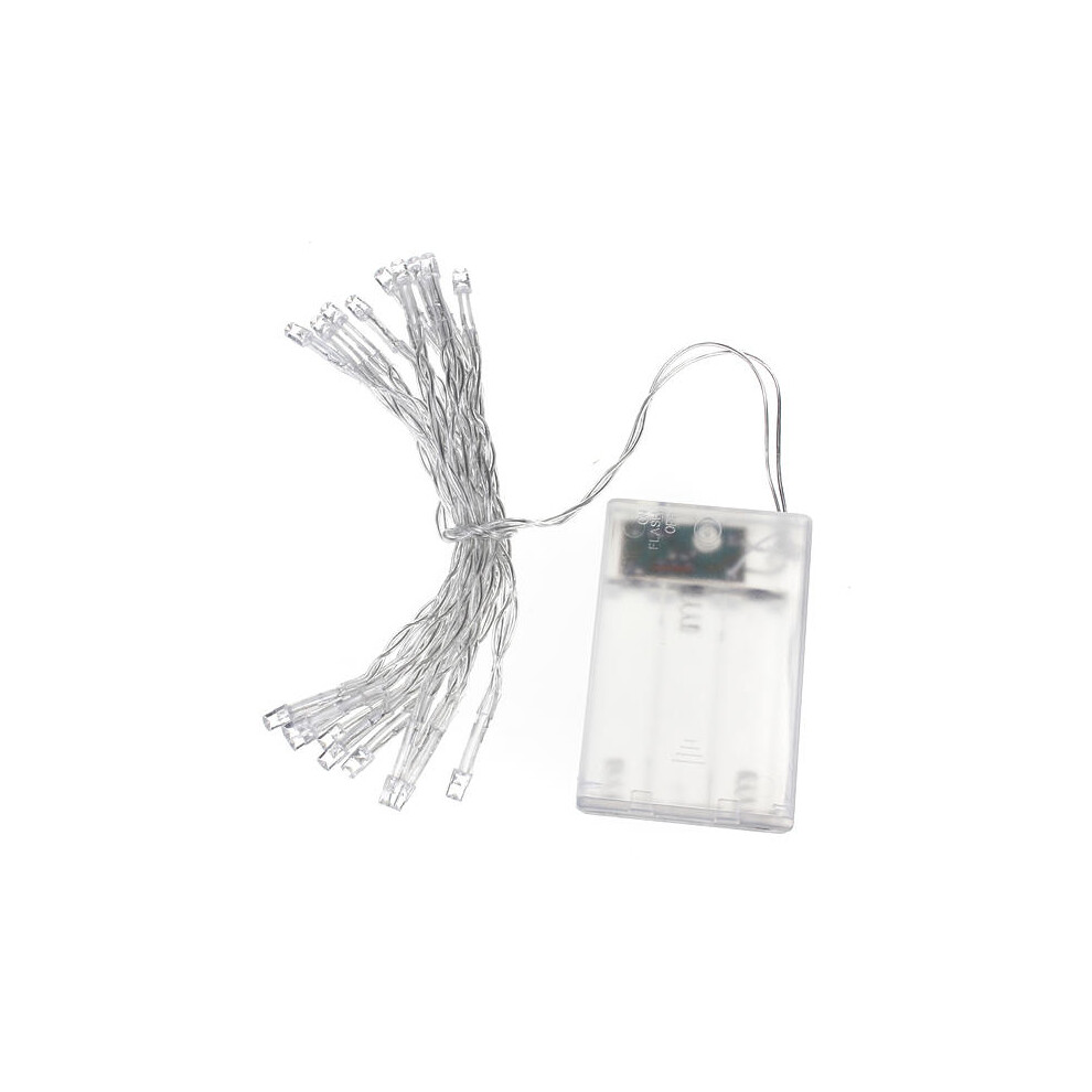 (Warm White) AA Battery Mini 20 LEDs Cool/Warm White Christmas String Fairy Lights Christmas Decorations Clearance Christmas Lights