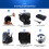 Wireless Bluetooth Intercom Motorcycle Snowmobile Headset Full Waterproof with FM 12