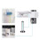 Wall Mounted Toothbrush Holder Sterilizer Toothpaste Dispenser 5