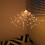 (Warm White, 150LED) LED Firework Lights Copper Wire Starburst String Lights 8 Modes Battery Power Christmas Decoration Lights 7
