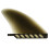 Soft Center Fin 4,6/3 Zoll TPU - Grau/Orange/Schwarz 1