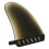 Soft Center Fin 4,6/3 Zoll TPU - Grau/Orange/Schwarz 3