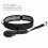 7mm 10ft Coiled Surfboard Leash for SUP, Adjustable, Black/Blue/Orange/Red 2