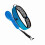 7mm 10ft Coiled Surfboard Leash for SUP - Adjustable Waist Belt 6