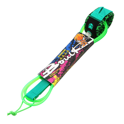 7mm Thick 6ft/8ft Surf Leash with Padded Ankle Cuff & Swivels 2