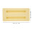 PVC Hydrofoil Mount Track Box Base for Surfing UV Resistant Lightweight 2