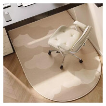Office Chair Mat, Non-Slip Computer Chair Mat for Carpet Protection, Easy-Clean Floor Mat for Hardwood Homes, 90x60cm Style 7