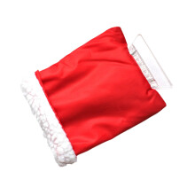 Winter Snow Cleaning Shovel with Ice Scraper and Frost Removal Gloves in Bright Colors for Enhanced Visibility and Grip