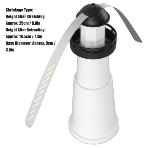 Outdoor Tabletop Fly Repellent Fan, ABS, 5V, Uses 2 AA Batteries 1