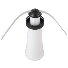 Tabletop Fly Repellent Fan for Picnics - Stops on Contact Safe Blades