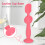 Gentle 5.9in Diaper Cream Applicator Soft Silicone with Suction Base 5