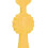 Soft Silicone Diaper Cream Applicator with Suction Base in Yellow 5.9in 9