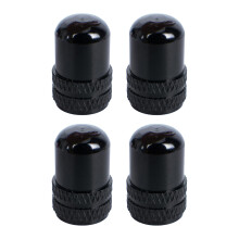 Bicycle Tyre Caps 4 Pcs Universal Stem Thread Caps for Mountain Road Bike Tires, Durable Rubber, Standard Size