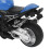 Pull Back Blue Motorcycle Toy with Lights Sound & Alloy Finish 10