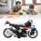 Premium Pull Back Motorcycle Toy with Engaging Light & Sound Effects 6