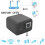 Wireless Mini Print Server Adapter for USB Printer, USB 2.0, 10/100 Mbps Ethernet, RJ-45 LAN Port, Grey Network Version 3