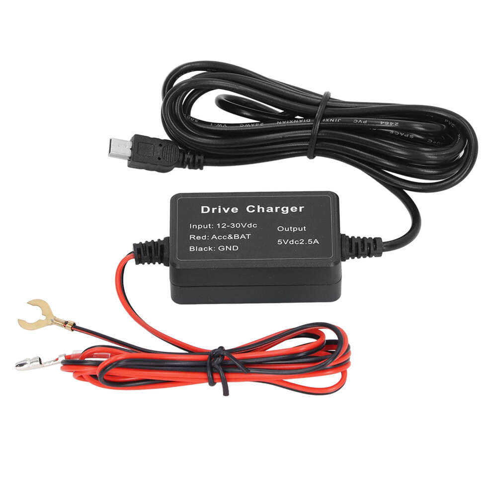 Universal 24Hr Surveillance Hardwire Kit For Dash/Mirror Cams 7901339088109