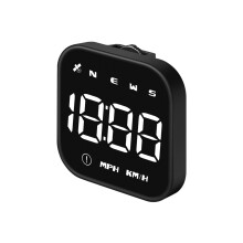 Mini Head-Up-Display GPS-Geschwindigkeitsmesser Head-Up-Display Zeit einstellbar Müdigkeitswarnung Alarm
