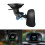 OBDII Head-Up-Display 2.95*4.53*1.38in Schwarz 10