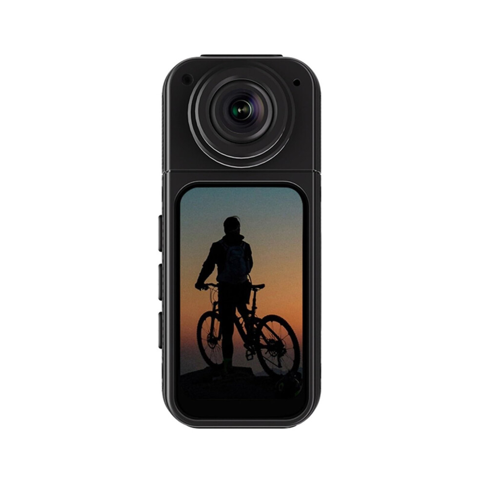 Action Camera 2.7K Hd Thumb Camera With 180 Rotation Wifi Mini Dv Camcorder For Cycling Motorcycle 64G Card Reader Black 6482260556550