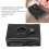 Multi-Function Aluminum Wallet Clip for IOS Locator, Black, 9.7cm 6