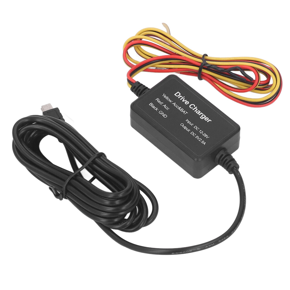 Premium 12Â30V Dash Cam Hardwire Kit Easy Install Wide Compatibility 4981339093115