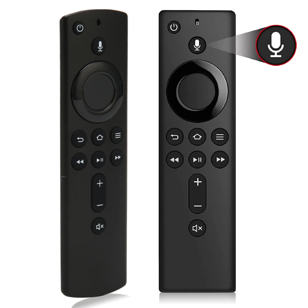 Compatible Remote for Fire TV Stick 4K & Cube - No Setup Needed