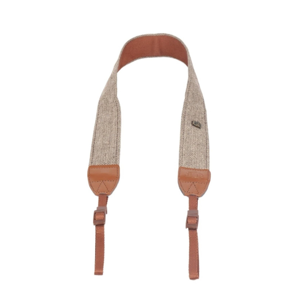 Double Camera Strap Adjustable Leather Shoulder Strap For Dslr And Mirrorless Cameras, Portable Camera Accessory Brown 6493810603969