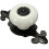 Ceramic Door Knobs Pack of 10, White and Black Drawer Knobs, Modern Style, 1.5 Inch Size 2