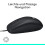 M100 Wired Mouse - Black USB Optical Mouse with Ergonomic Design for PC and Laptop Compatibility 5