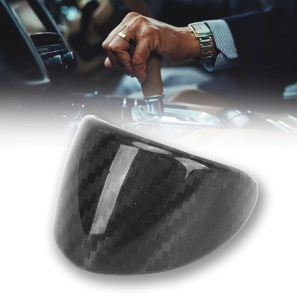 Elegant Carbon Fiber Gear Knob Cover For Cooper R55 R56 R57 R58 R59 R60 R61 9351339096488