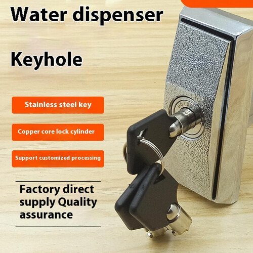 Reliable Zinc Alloy Lock Core for Arcade Machines - Universal Keyed Cylinder Lock Core for Enhanced Security 2